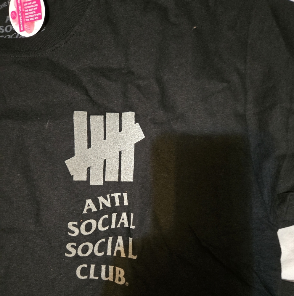 Anti Social Social Club Black undefeated hoodie